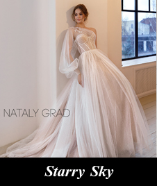 Свадебные платья STARRY SKY TM NATALY GRAD